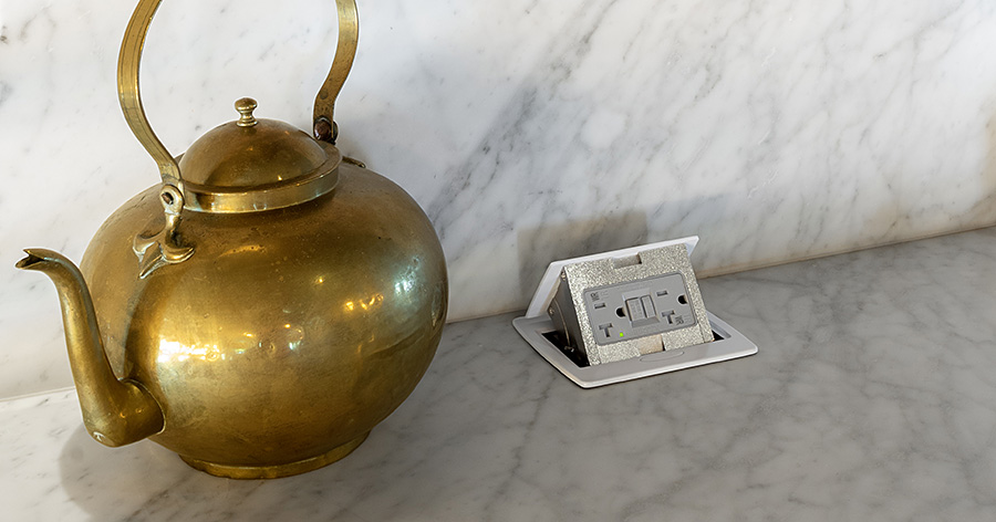 PUFP-CT-WT on Kitchen counter