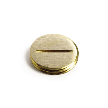 3/4 Inch Screw Plug-Brass