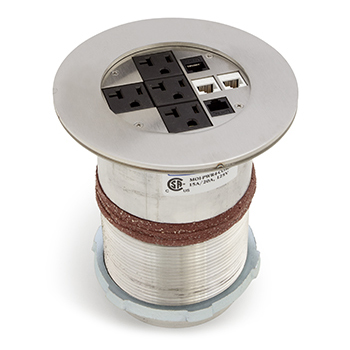 4 Inch Poke-Through-Surface Mount