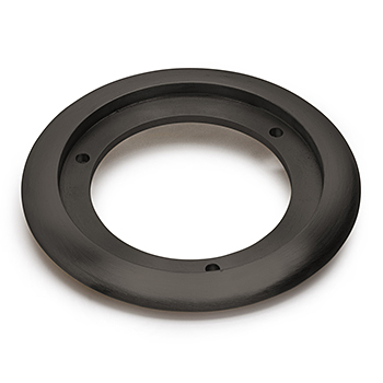 5 1/4 Inch Round Carpet Flange-Dark Bronze