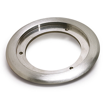 5 1/4 Inch Round Carpet Flange-Nickel Silver