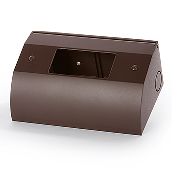 Under Cabinet Power Box-Brown Metal