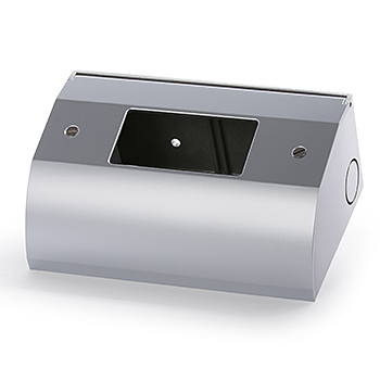 Under Cabinet Power Box-Stainless Metal