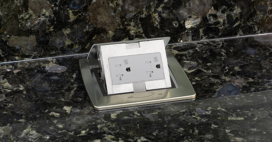 Lew Electric PUFP-CT-NS-DS-PB open on counter