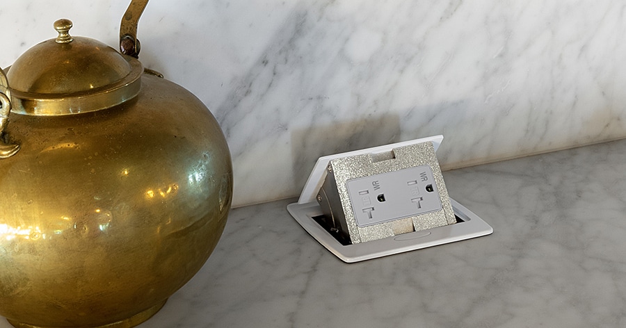 Lew Electric PUFP-CT-WT-DS-PB open on counter